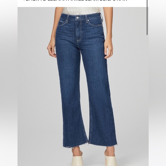 PAIGE Denim - NWT PAIGE Leenah Ankle - Gracie Lou size 30